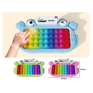 Libro Electrónico Educativo con Teclado Suave <span class=keywords><strong>en</strong></span> <span class=keywords><strong>Inglés</strong></span>, Tarjetas de Aprendizaje Interactivas para Niños Pequeños - Product Image 1