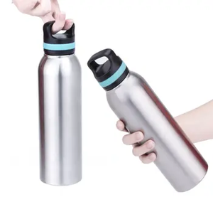 Nueva Botella de Agua Deportiva Térmica de Acero Inoxidable 304 Ecológica de Doble Pared, Vaso para Helado Redondo - Product Image 4