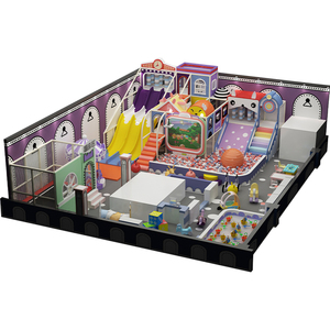 Aire de jeux intérieure pour enfants équipement de jeu souple petits jeux de <span class=keywords><strong>parc</strong></span> à thème pour enfants pour aéroport éducatif jardin école métal - Product Image 2