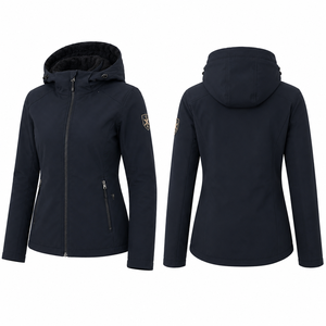 Chaqueta de Montar a Caballo Personalizada, Resistente al Viento y al Agua, Abrigo Aislante para Equitación, Ropa Ecuestre, Chaqueta de Invierno para Mujer - Product Image 3