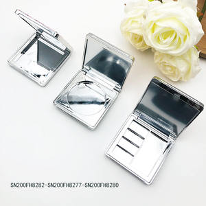 Palette de fards à paupières multichromes, boîte compacte vide pour poudre, boîte magnétique, boîte compacte pour poudre, emballage avec miroir - Product Image 1