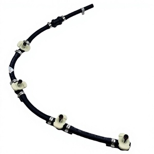 Tuyau de retour d'injecteur de carburant Hyundai Kia 314712F600 en caoutchouc noir pour usage automobile - Product Image 1