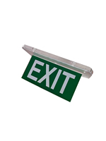 IP65 Wand einbau Montage Wiederauf ladbare Brandschutz-LED-Ausgangs schild Not licht mit Batterie-Backup