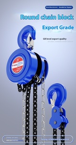 Wholesale Small Steel <strong>Chain</strong> <strong>Block</strong> <strong>G80</strong> Inverted Manual <strong>Chain</strong> Hoist 1 Ton to 10T3M Capacity Hand-Powered - Product Image 6