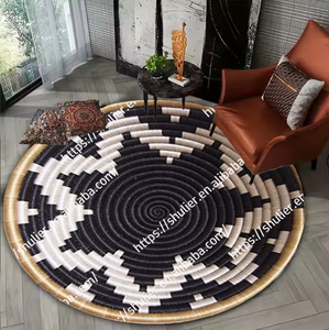 Vente en gros de <span class=keywords><strong>tapis</strong></span> <span class=keywords><strong>rond</strong></span> avec logo personnalisé, <span class=keywords><strong>tapis</strong></span> <span class=keywords><strong>rond</strong></span> éthiopien au design traditionnel, <span class=keywords><strong>tapis</strong></span> épais pour salon et chambre à coucher - Product Image 2