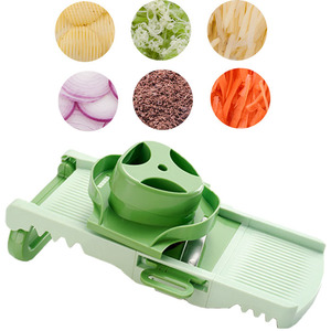 <span class=keywords><strong>Mandoline</strong></span> Trancheuse Coupe-légumes Coupe-fruits <span class=keywords><strong>Épaisseur</strong></span> <span class=keywords><strong>réglable</strong></span> pour coupe-frites Détachable Double face - Product Image 4