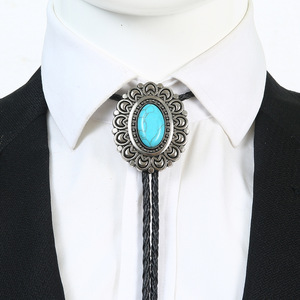 <span class=keywords><strong>Cravatta</strong></span> Bolo da <span class=keywords><strong>Uomo</strong></span> in Stile Retrò Luna, <span class=keywords><strong>Cravatta</strong></span> in Pelle da Cowboy Western, Collana <span class=keywords><strong>Cravatta</strong></span> Bolo Fatta a Mano - Product Image 5