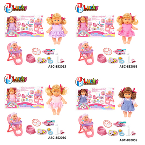 Poupée Bébé Fille Reborn Personnalisée, Douce, qui Boit et Fait Pipi, avec Son Interactif, Set de Repas, Table, Biberon, Vaisselle et Urinoir - Product Image 3