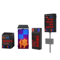 Feu Stop Solaire Intelligent Rouge Bleu Clignotant, Signalisation d'Urgence pour Danger Routier, Lampe Antibrouillard en Alliage d'Aluminium Super