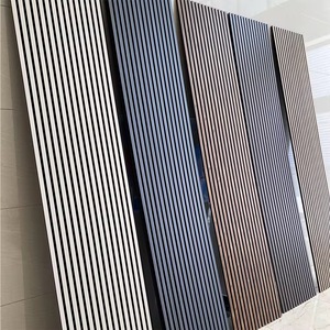 Panel Acústico de MDF, Altamente Efectivo en la Absorción de Sonido, para Estudio de Grabación, Sala de Piano, Pared de <span class=keywords><strong>Fondo</strong></span> - Product Image 2