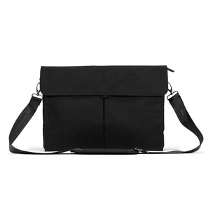 Túi đeo chéo nhỏ bằng polyester trơn, in logo tùy chỉnh CHANGRONG, túi đeo vai, túi xách tay, túi đeo chéo nhỏ ngoài trời dành cho nam - Product Image 1