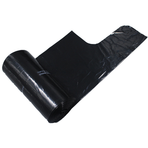 ถุงขยะพลาสติกรีไซเคิล 100% แบบม้วนพร้อมหูผูก มีใบรับรอง GRS - Product Image 1