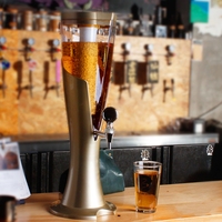 Nouvelle tour à bière grande capacité 3L, distributeur de boissons détachable pour bar, KTV, fête, usage commercial avec robinet