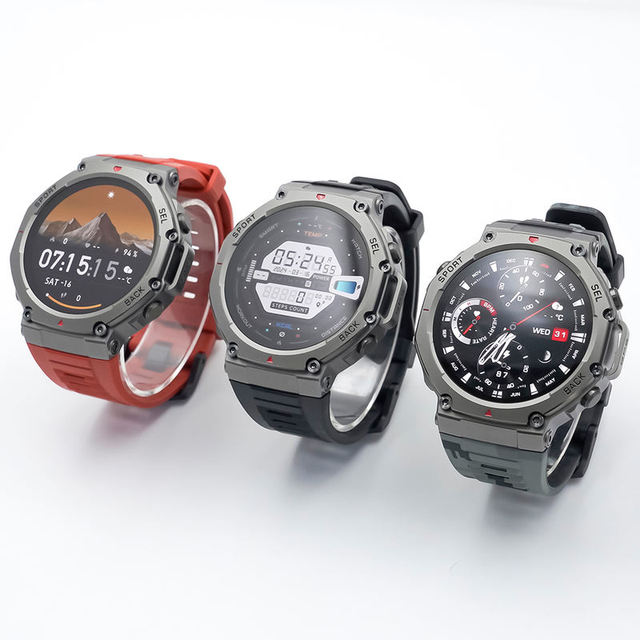 Ruidun 2026 DM58 Android Smart Watch 43inch IPS Display TPU Band 500mAh Battery 5-10 Days GPS Tracker Outdoor Compass