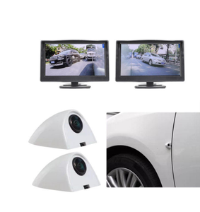 Caméra de recul électronique pour voiture, <span class=keywords><strong>camping</strong></span>-<span class=keywords><strong>car</strong></span>, caravane, avec moniteur AHD pour vue latérale gauche/droite et angle mort arrière, et assistance au changement de voie - Product Image 1