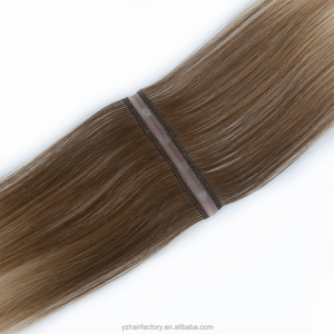 ต่อผมแบบผีเสื้อ สีอ่อน ผมแท้ พร้อมด้วยเทคนิคการต่อแบบ Double Weft Genius Hole Weft - Product Image 2