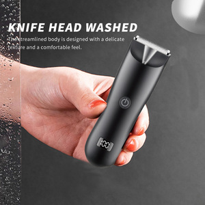 Recortadora de vello corporal OEM/ODM, recortadora de barba, afeitadora eléctrica para hombres, recortadora de vello púbico con luz, kit de aseo - Product Image 4