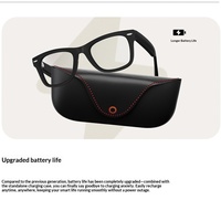 Lunettes intelligentes transfrontalières MT5 pour appels, traduction IA, assistant vocal, lecture de musique, contrôle tactile, batterie 300 mAh