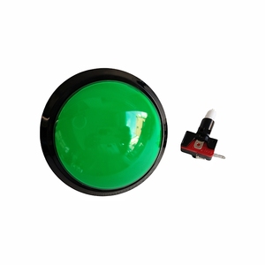 Bouton lumineux convexe en caoutchouc JSJM de 100 mm pour <span class=keywords><strong>machine</strong></span> de jeu d'<span class=keywords><strong>arcade</strong></span> avec support de bouton lumineux et micro-interrupteur - Product Image 3