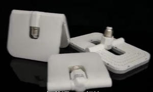 Lampe pliable portable 25W, source de lumière LED SMD2835, 2250 lumens, corps en plastique, garantie de 2 ans, indice de protection IP65, blanc chaud 3500K, moderne - Product Image 2