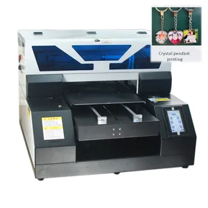 SIHAO A4UV19 High quality high speed uv spot varnish printer machine a4 flatbed with rotary inkjet digital printing machine