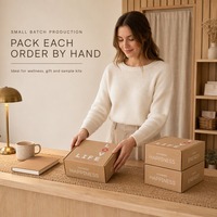 Boîte d'expédition en carton ondulé personnalisée, prédécoupée, à fermeture automatique, pour le commerce de détail et les marques e-commerce