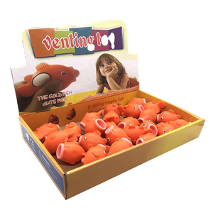 YL10 karikatür küçük balık tükürmek dil oyuncak bebekler ekstrüzyon dekompresyon çocuk hediye oyuncaklar yumuşak plastik oyuncak Apretar el juguete - Product Image 1