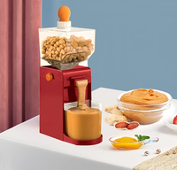 Moulin à noix avec base antidérapante - Robot culinaire puissant 120W pour café, maïs, noix de cajou