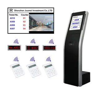 Queue Machine Touch Display Ticket Take A Number System