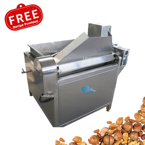 Sản xuất cao thương mại Hazelnut đậu phộng caramelized máy điện sưởi ấm đậu hạt đường chiên lớp phủ máy - Product Image 5