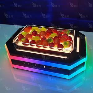 Custom Logo LED Fruit Tray Nightclub <strong>Furniture</strong> with Bar Accessories for Party Serving Trays - Product Image 4