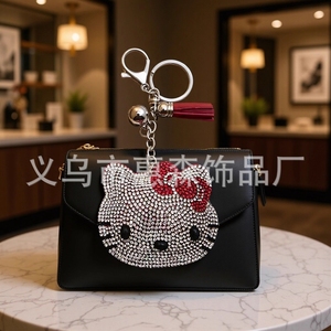 Nouveau porte-clés <span class=keywords><strong>Hello</strong></span> <span class=keywords><strong>Kitty</strong></span> en forme d'animal de dessin animé, pendentif pour sac de femme, cadeau - Product Image 4