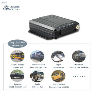 카메라 Mdvr 비디오 모니터링 Dvr 키트 4ch 720p 3g Sd 모바일 자동차 Mdvr GPS 4g 와이파이 카메라 시스템 모바일 Dvr - Product Image 5