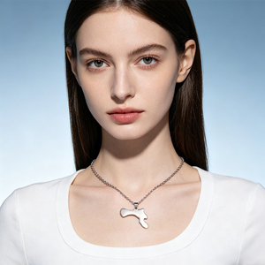 Collar de Cadena con Mapa de la Isla de Bonaire, Mar Caribe, en Acero Inoxidable, Chapado en Oro de 18K, Colgante de Bonaire, <span class=keywords><strong>Antillas</strong></span> Holandesas - Product Image 6