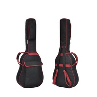 Custom Waterproof Musical Acoustic Guitar Protective Bag Thick Foam Padding Gig Bag Ukelele Backpack Digital Guitar Case Kits