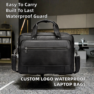 Mochila para Portátil Personalizada con Logotipo, de Cuero Genuino, Duradera, Ligera, Portátil, Impermeable, Ecológica, Antirrobo y Protectora - Product Image 2