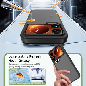 เคสโทรศัพท์มือถือ Xiaomi 17 Pro Max แบบด้านกึ่งโปร่งแสง ขายส่งจากโรงงาน หรูหรา สัมผัสนุ่ม ป้องกันการกระแทก แบบกำหนดเองได้ - Product Image 4