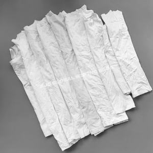 Chiffons en coton pur à forte absorption d'huile et d'eau, 100 % coton, entièrement blancs, pour usage industriel - Product Image 1