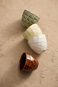 Tazza da Caffè in Ceramica MSH Stile Retrò Verde con Ampia Apertura per Latte Art, Tazza Giapponese a Forma di Maiale - Product Image 6