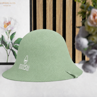 Chapeau de sauna en feutre 100 % laine mérinos, best-seller, résistant à l'usure, confortable, protection thermique, pour adultes, expérience de spa et de bain