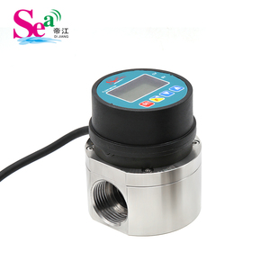 Dijiang RS485 Modbus BSP g1'' Inline zjlcd เครื่องวัดการไหลของกังหันดิจิตอล3-60LPM น้ำมันเชื้อเพลิง/ดีเซล/น้ำมัน/เบนซิน304สแตนเลส - Product Image 3