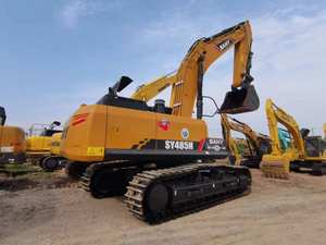 Sany sy485H en bon état Grandes pelles hydrauliques sur chenilles d'occasion de 48 tonnes Godet pelleteuses - Product Image 2