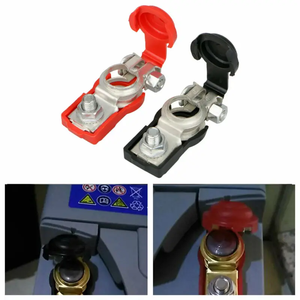 1 Paire de Serre-câbles de <span class=keywords><strong>Batterie</strong></span> Négatif + Positif à Montage Supérieur pour Toyota, Accessoires pour Voitures et Camions - Product Image 4