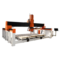 34% de Descuento en Router CNC para Piedra, Sierra de Puente de 5 Ejes para Granito, Máquina de Grabado y Corte CNC para Piedra, Precio para Cuarzo, Granito y Mármol