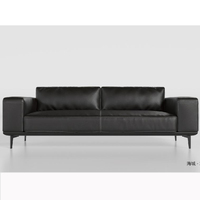 Modulares Ecksofa aus Leder Chesterfield Wohnmöbel Luxuriöses Zweisitzer-Relaxsofa Modernes L-förmiges Couch-Set