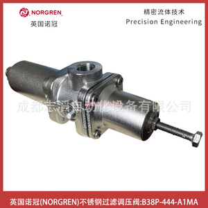 วาล์วลดแรงดันนอร์เกรน B38P-444-A1MA สแตนเลส 1/4 นิ้ว แก๊ส นิวเมติก - Product Image 5