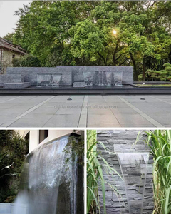 Presa a cascata per montaggio a parete per fontana <span class=keywords><strong>da</strong></span> esterno con caratteristica dell'acqua <span class=keywords><strong>da</strong></span> giardinaggio in acciaio inossidabile - Product Image 6