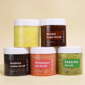 Série de gommages au sel marin très vendue : sel de bain nettoyant en profondeur, exfoliant pour peaux mortes, hydratant, éclaircissant, lissant, au karité pour le corps - Product Image 4