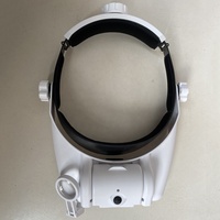 1X 1.5X 2X 2.5X 3.5X 8X USB Charging ABS+Acrylic Headband Magnifier with Double Eye LED Light for Surgical Reading & Dental Use
