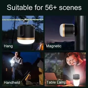 7200mAh Camping <b>Light</b> Smart Outdoor Portable Magnetic Bright Emergency for Hassle-free Illumination - Product Image 2